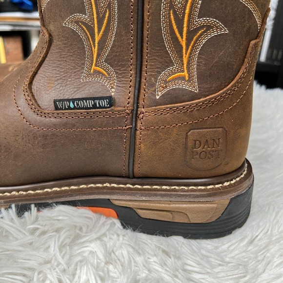 DAN POST STORMS EYE MENS BOOTS COMPOSITE TOE BOOT - Picture 5 of 7